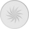 Ekena Millwork Standard Grayson Spiral Rosette With Beveled Edge, 7"W x 7"H x 1/2"P ROSP070X070X050GRY13 - alternate 3